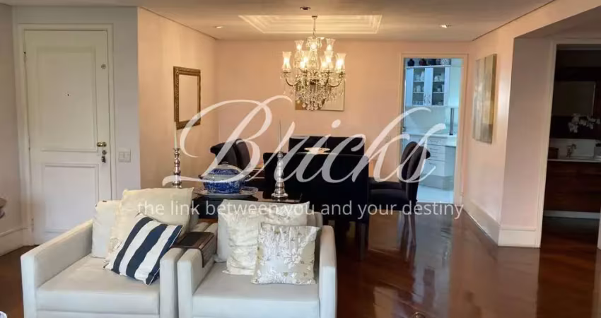 Venda apartamento mobiliado  - brooklin - 166 metros