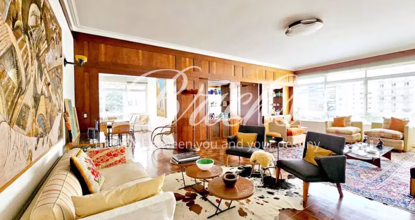 Jardim america apartamento 276m² , 3 dormitórios, 2 suites, 2 vagas
