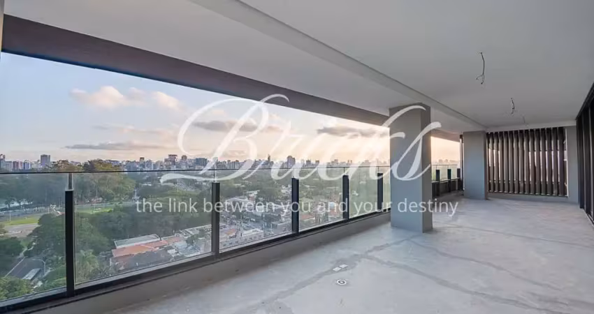 Paraiso 301 m², 4 suites, 4 vagas, vista panoramica para o parque ibirapuera