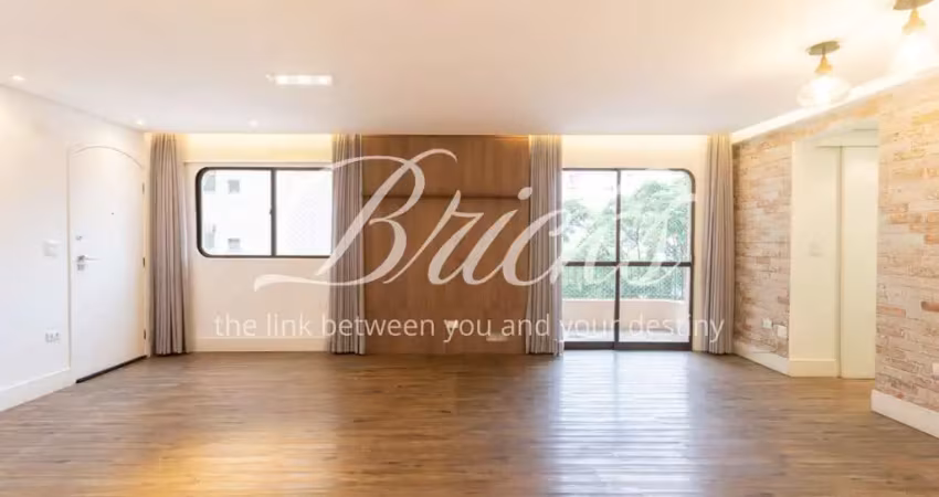 Apartamento a venda em moema - reformado 115m², 3 quartos, 2 vagas