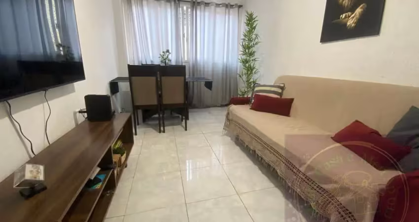 Apartamento para venda em santos, marapé, 1 dormitório, 1 banheiro, 1 vaga