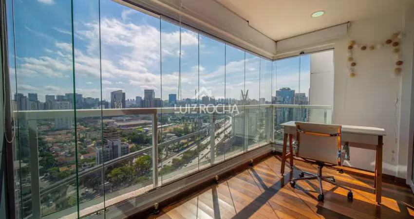 Apartamento com 1 quarto  (1 suíte)  à venda, 45m² por r$ 750.000 - edificio code berrini - brookli