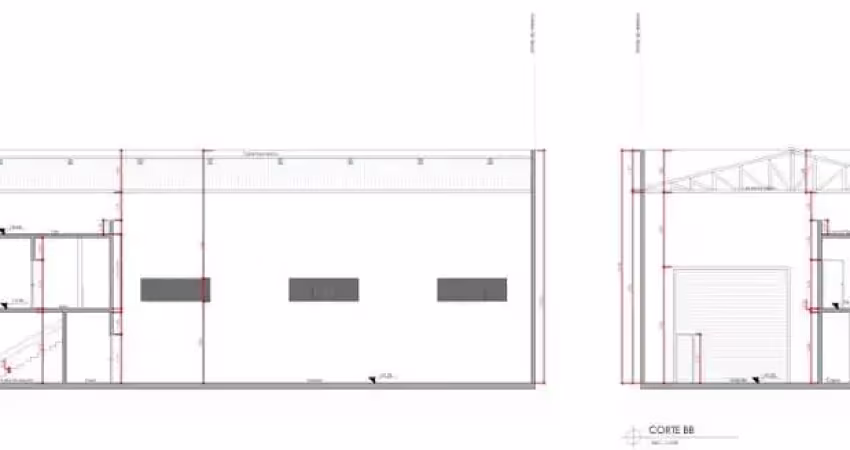 Galpão para alugar, 524 m² por r$ 18.900,00/mês - vila alpina - são paulo/sp