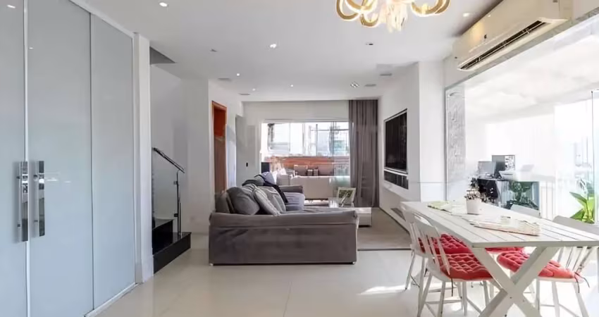 Cobertura com 3 dormitórios à venda, 182 m² por r$ 2.270.000 - vila regente feijó - são paulo/sp