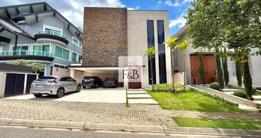 Casa luxo alphaville tamboré 10, 4 suítes, piscina, mobiliada