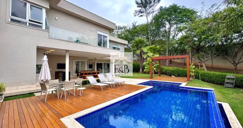 Casa de luxo tamboré 10, alphaville, 4 suítes, mobiliada, 600m²