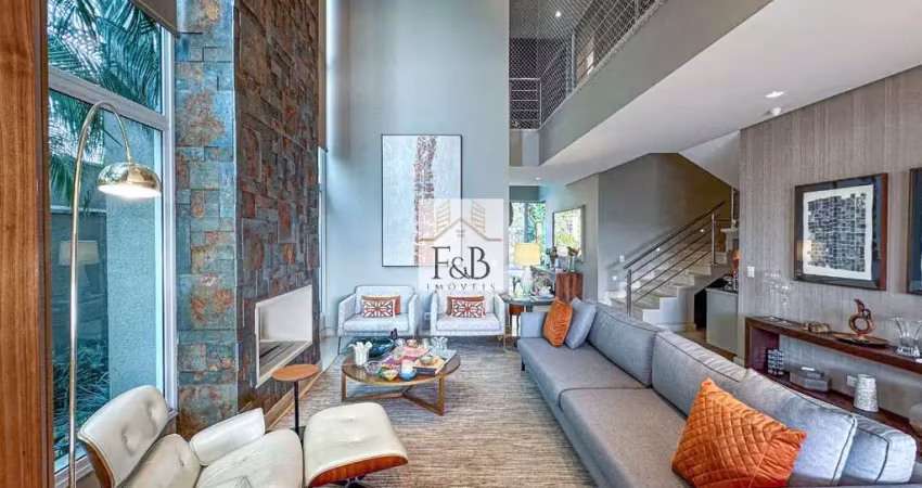 Casa à venda 4 suítes 340m² alphaville burle marx: luxo e privacidade