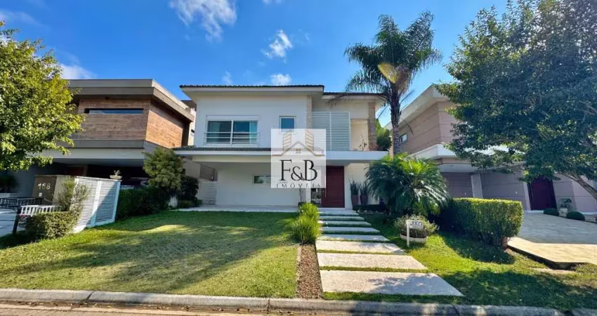 Tamboré 11 | casa mobiliada alto padrão 4 suítes, 400m² - lazer exclusivo!