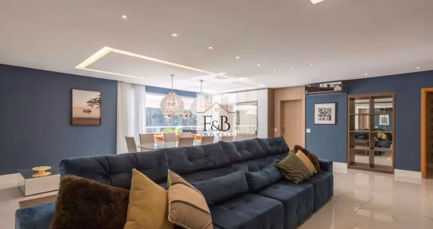Alto padrão 224m² mobiliado | varanda gourmet | vista mata | condomínio luxo