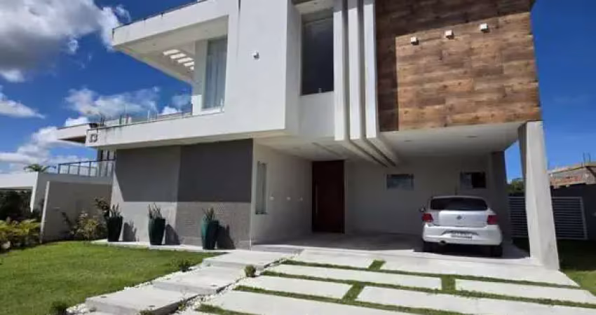 Linda casa duplex com 4 suítes em alphaville litoral norte 3!!
