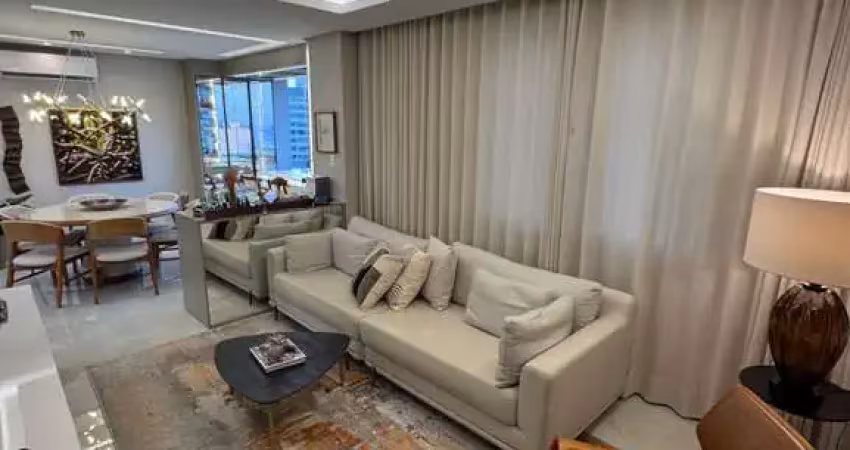 Oportunidade única: apartamento decorado, com 2/4 suítes, 3 vagas na pituba!