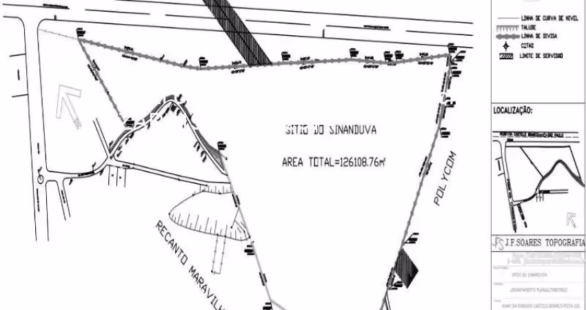 Área - terreno industrial em santana de parnaíba - castelo branco - ifacil.com.br