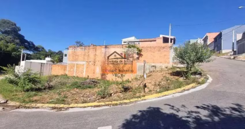 Terreno à venda em várzea paulista, jd bahia, 187m²
