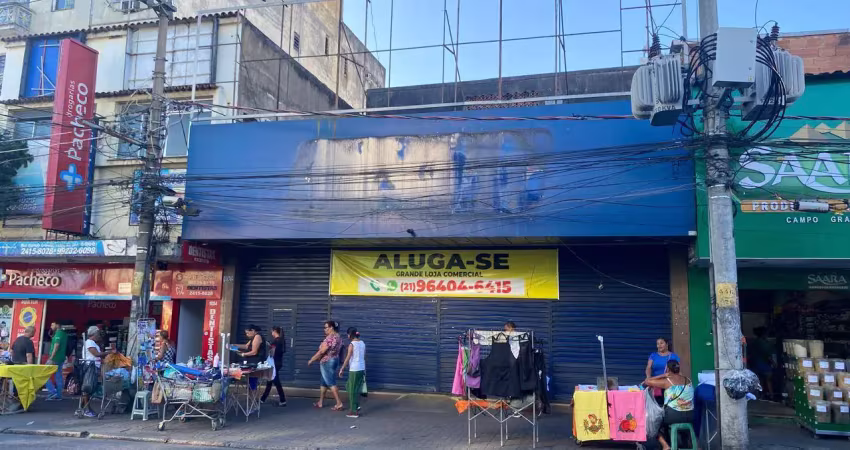 Grande loja, excelente ponto comercial. em campo grande  rj