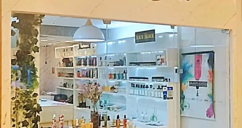 Loja de shopping,clientela fiel, em funcionamento e com estoque incluso!