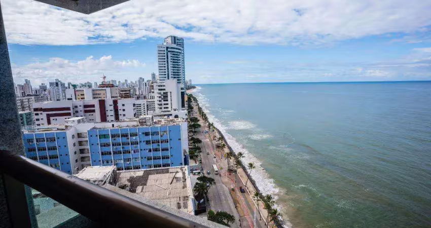 Alugo 4 quartos semi mobiliado - alto padrão -av. boa viagem