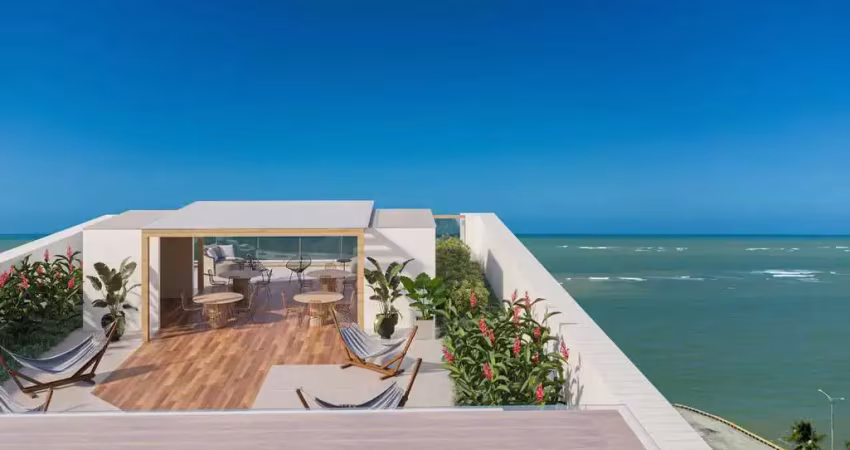Lançamento 3 quartos com rooftop á beira mar de olinda