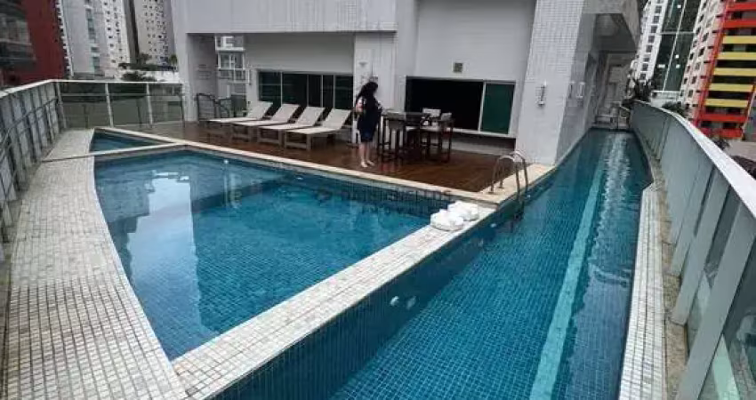 Apartamento para locação temporada no edifício palm beach em balneário camboriú