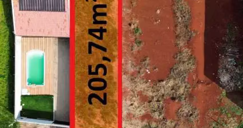 Terreno à venda em maringá, jardim diamante, com 205.74 m²