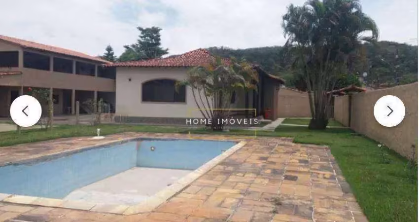 Ótima casa com 4 dormitórios, piscina, churrasqueira, quadra e quintal à venda por r$ 1.500.000 - serra grande - niterói/rj
