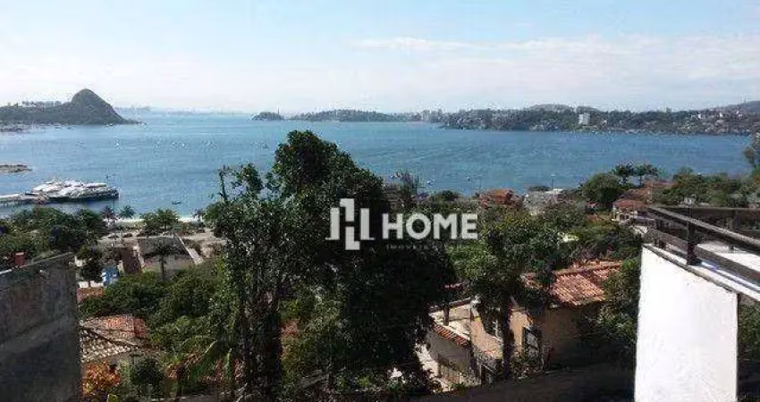 Terreno em condomínio fechado, aclive, linda vista total mar, à venda, 890 m²