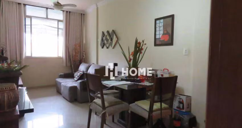 Confortável apartamento com 3 dormitórios à venda, 60 m² por r$ 680.000 - icaraí - niterói/rj