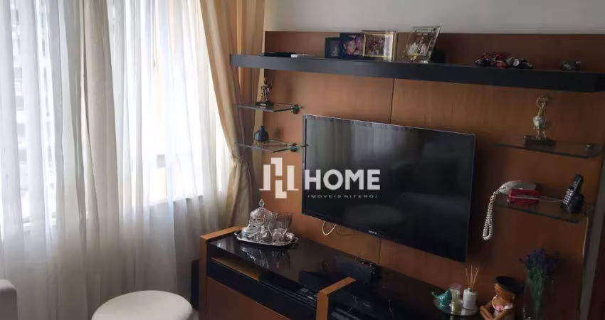 Ótimo apartamento, reformado, com 2 dormitórios à venda, sendo 1 suíte, 59 m² por r$ 349.000 - são lourenço - niterói/rj