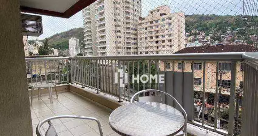 Apartamento com 3 dormitórios à venda, 94 m² por r$ 700.000,00 - santa rosa - niterói/rj