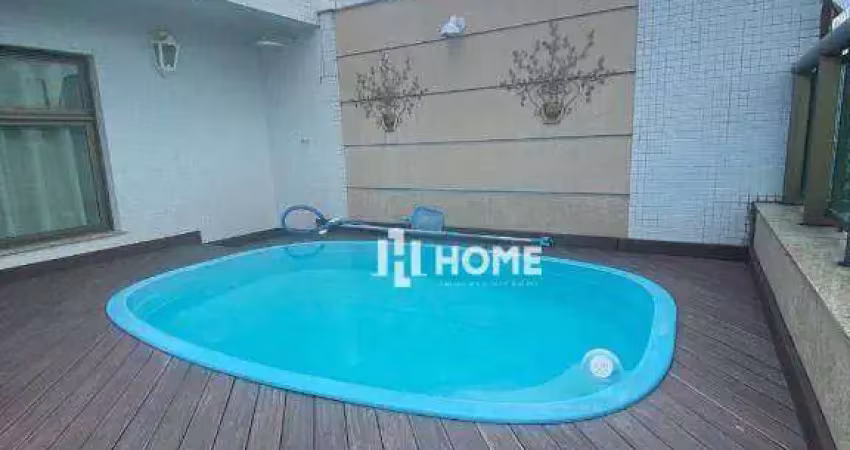 Cobertura com 4 dormitórios à venda, sendo 3 suítes, 250 m² por r$ 2.500.000 - icaraí - niterói/rj