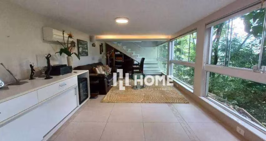 Belíssima casa com 4 suítes com closet à venda, 225 m² por r$ 3.500.000 - itaipava - petrópolis/rj