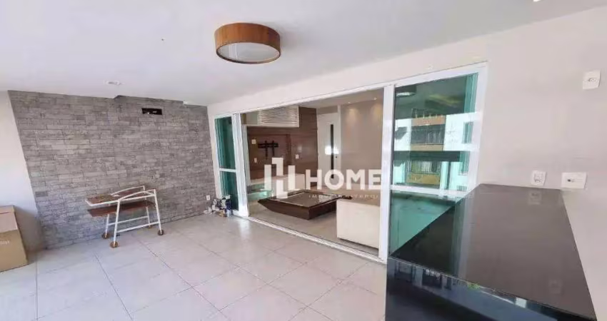 Lindíssimo apartamento com 4 dormitórios à venda, sendo 4 suítes, 200 m² por r$ 3.000.000 - icaraí - niterói/rj