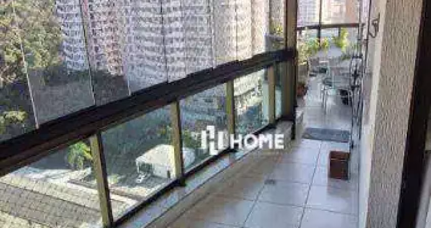 Lindo apartamento com 3 dormitórios à venda, sendo 1 suíte, 82 m² por r$ 680.000 - santa rosa - niterói/rj