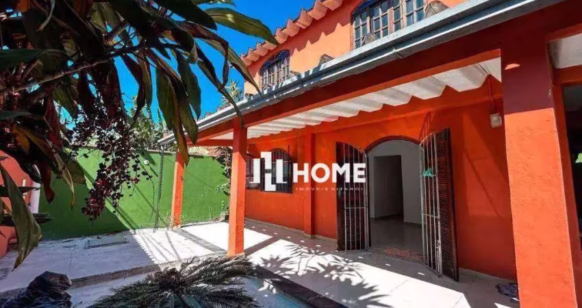 Casa com 4 dormitórios à venda, sendo 1 suíte, 292 m² por r$ 737.000 - maravista - niterói/rj