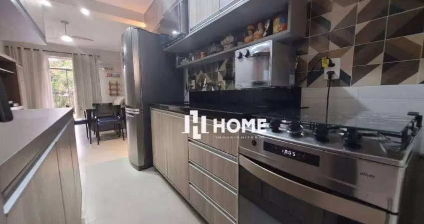 Lindo apartamento com 2 dormitórios à venda, 70 m² por r$ 475.000 - ingá - niterói/rj