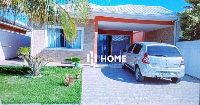 Casa com 3 dormitórios à venda, sendo 1 suíte, 112 m² por r$ 621.000 - cajueiros (itaipuaçu) - maricá/rj