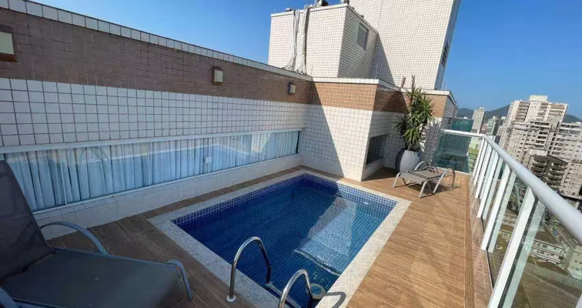 Apartamento com  370,00 m² - guilhermina - praia grande sp