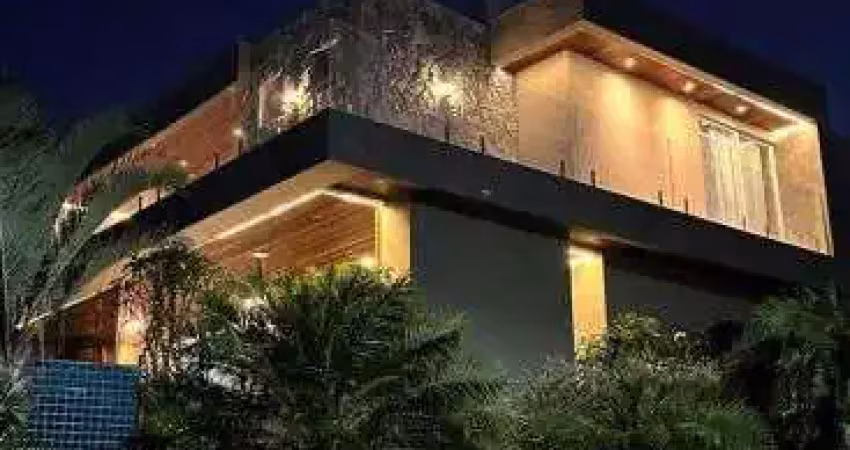 Maravilhosa casa com 5 suítes no condomínio alphaville 2 paralela