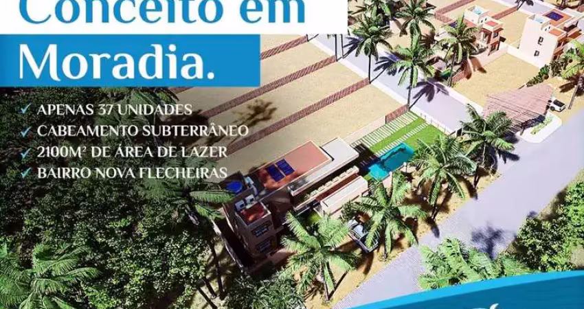 Apartamento à venda na QPCQ+PM, Flecheiras, Trairi
