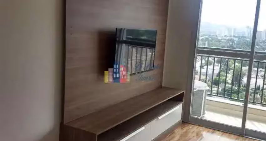 Studio mobiliado com 1 dormitório, 38m² - r$ 3.600,00 + despesas - condomínio win tamboré - tamboré, barueri/sp