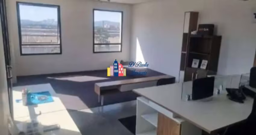 Sala comercial de alto padrão em alphaville industrial, barueri-sp: 1 sala, 2 banheiros, 1 vaga de garagem, 52m². venda ou locação!