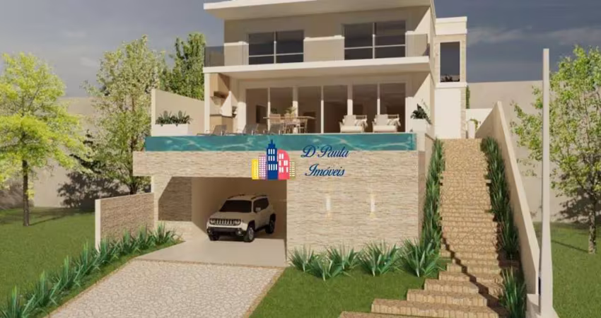 Terreno residencial em condomínio fechado com excelente localização, 450m². à venda - r$ 750.000,00 - aldeia da serra/sp.