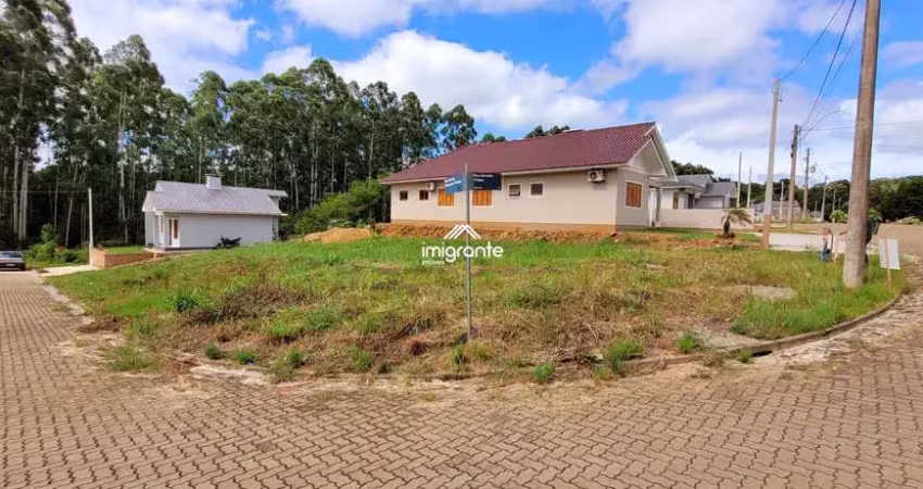 Terreno com ótima condição e de esquina em linha santa cruz