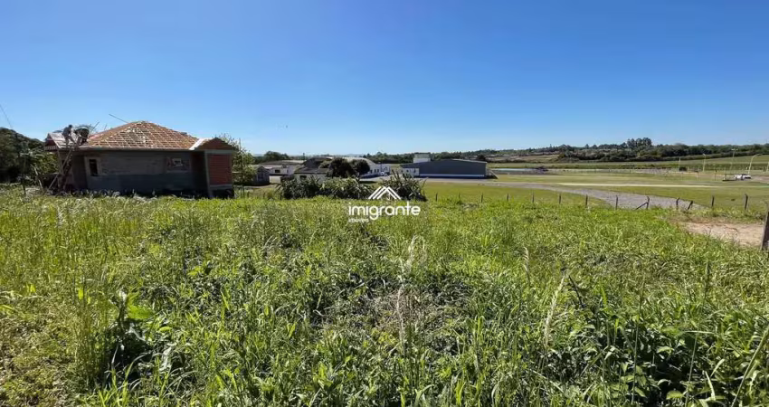 Terreno no loteamento santa vitória em  linha santa cruz