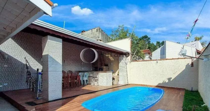 Casa com piscina, 4 quartos, 250m2 no jardim paulista, jundiaí-sp