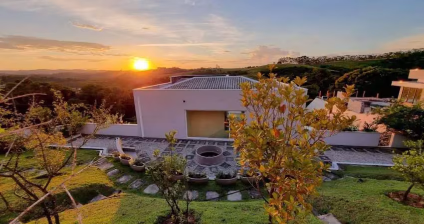 Sobrado de alto padrão 3 dorms c/ hidro e vista para a natureza – condomínio bothanica jarinu – 1.018 m² de terreno