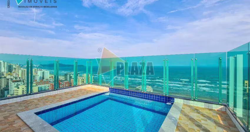 Cobertura 3 dormitórios sendo 2 suítes à venda, 281 m² por r$ 2.499.000 - tupi - praia grande/sp