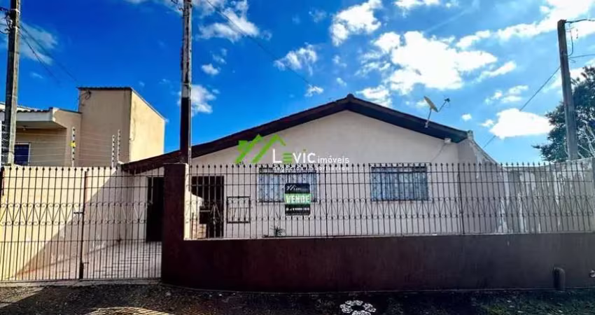 Casa para venda em ponta grossa, bairro oficinas à 10 minutos do centro, 2 dormitórios, 1 banheiro, 3 vagas