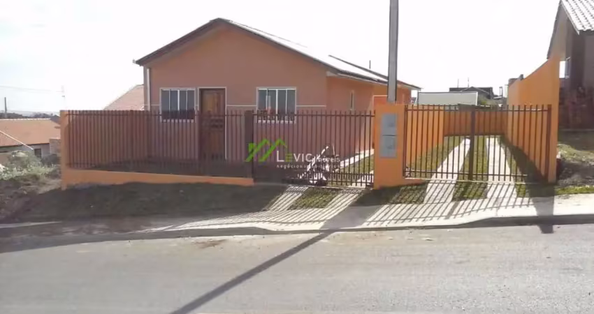 Casa para venda em carambeí, jardim eldorado, 2 dormitórios, 1 banheiro