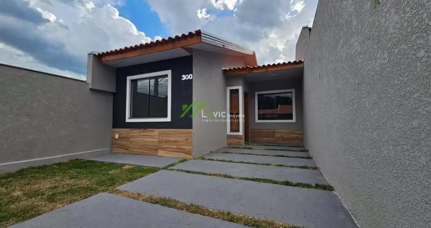 Casa para venda em ponta grossa, uvaranas, 3 dormitórios, 1 banheiro, 2 vagas