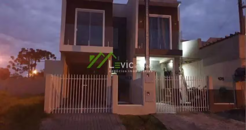 Sobrado para venda em ponta grossa, jardim paraíso, 2 dormitórios, 1 suíte, 1 banheiro, 1 vaga